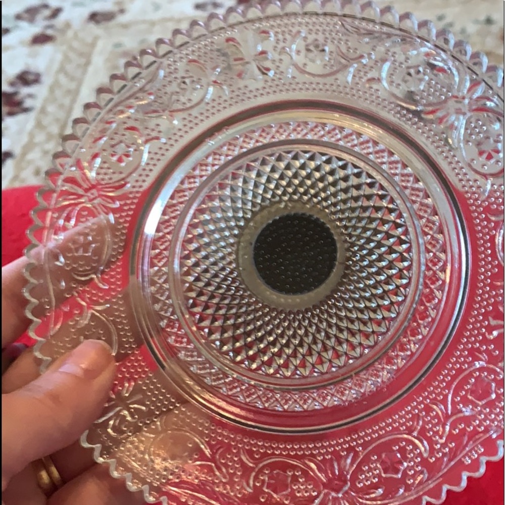 Kig Malaysia sandwich silver plated base dish